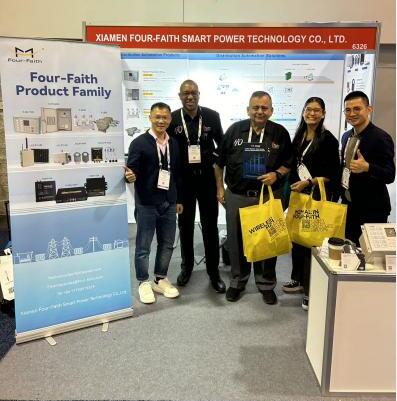 Four-Faith appeared at IEEE PES T&D and promote the construction of new power systems