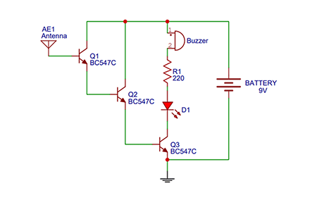 DIY Non-contact Low Cost AC Voltage Detector
