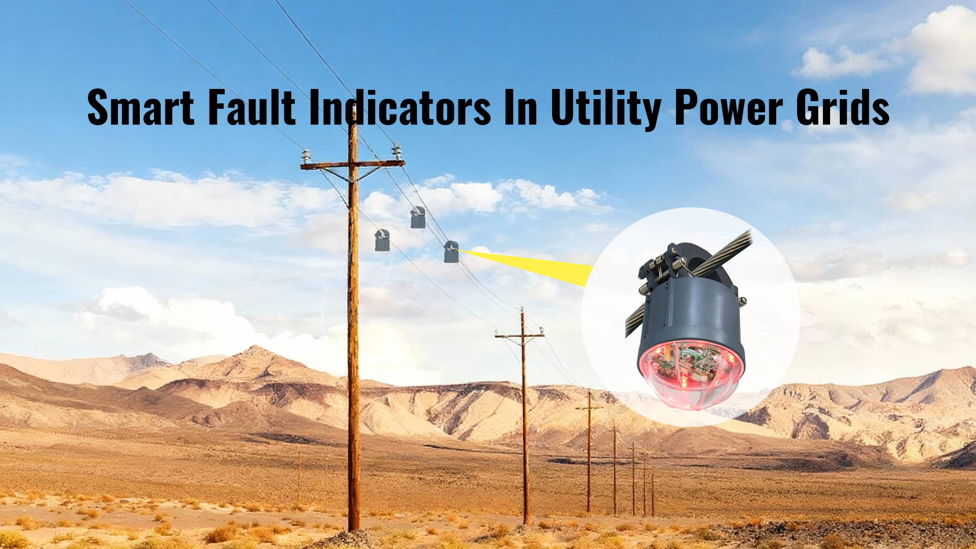 Smart Fault Indicators In Utility Power Grids