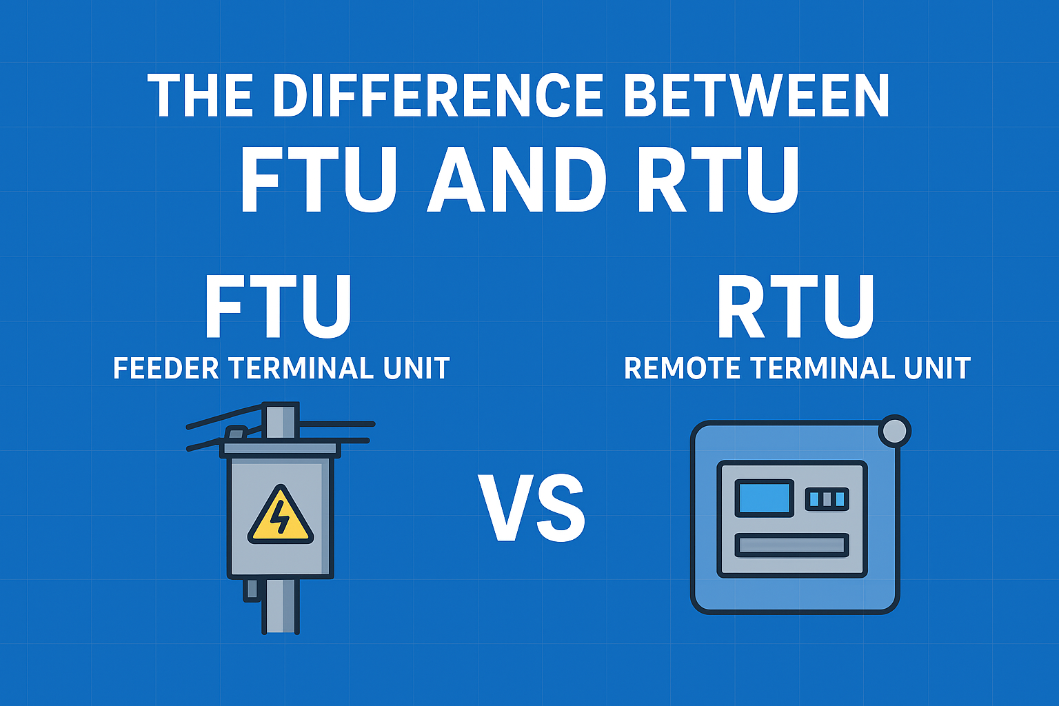 The different between FTU and RTU