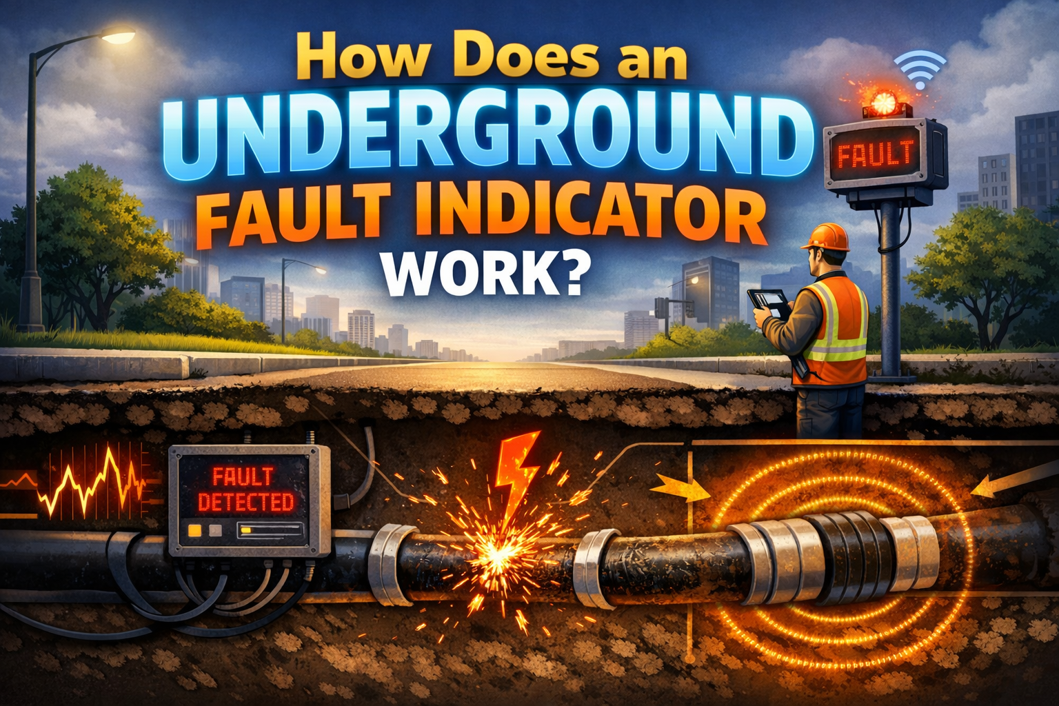 How Does an Underground Fault Indicator Work?