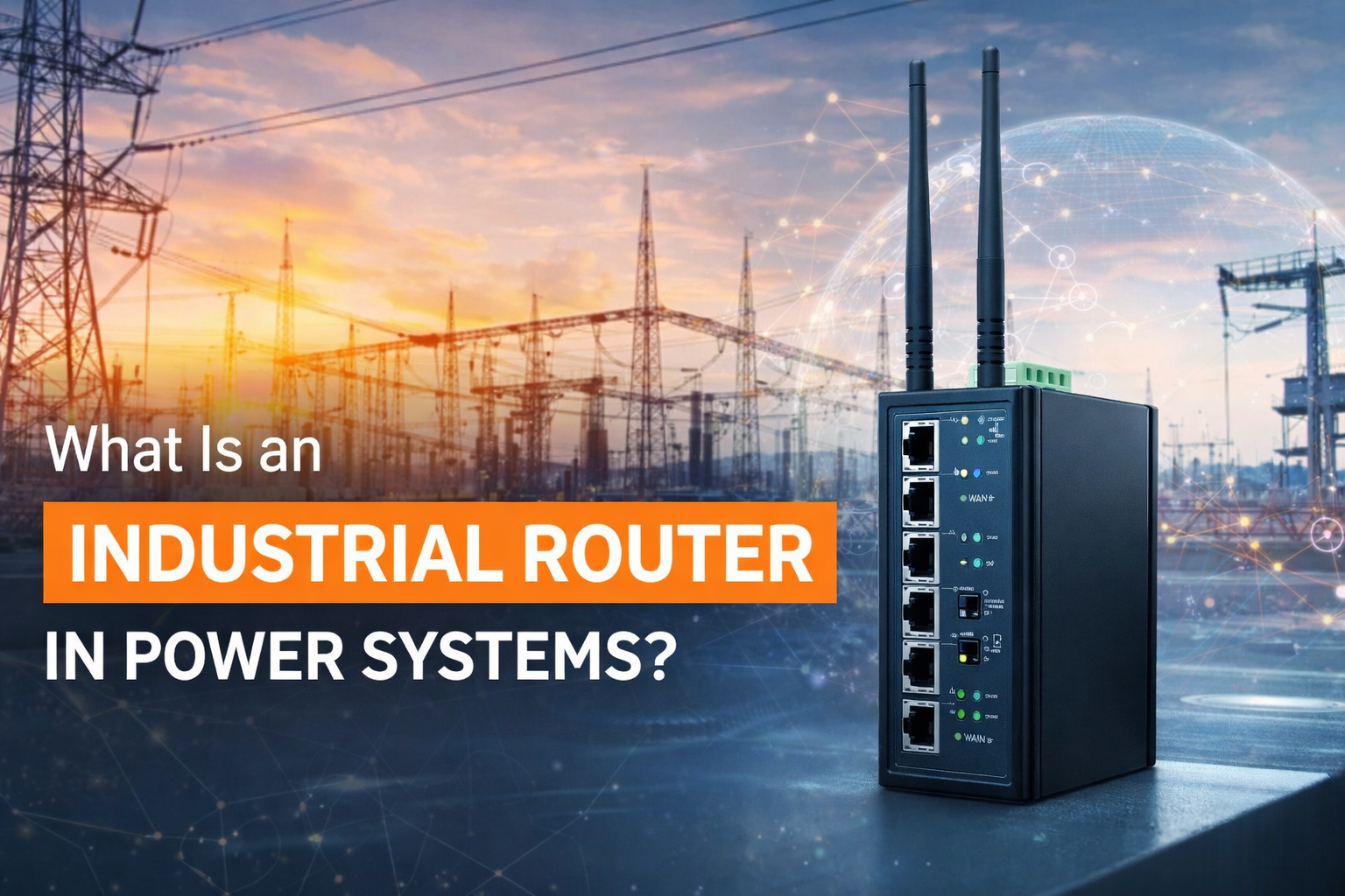 What Is an Industrial Router in power systems ?