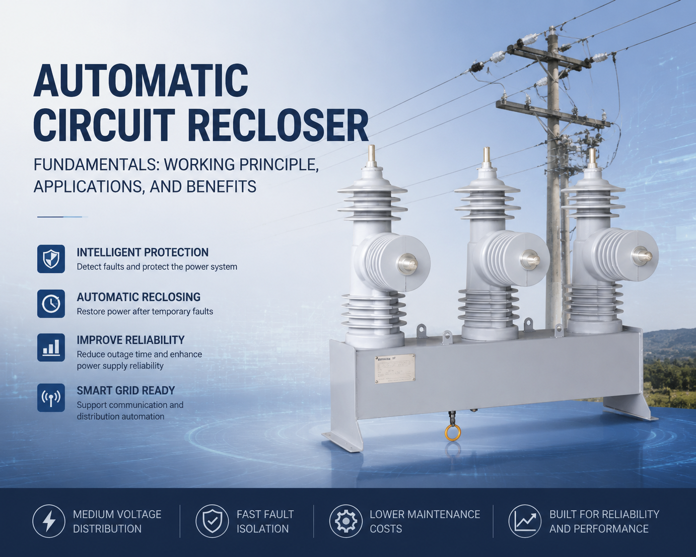 Automatic Circuit Recloser Fundamentals in Medium Voltage Networks